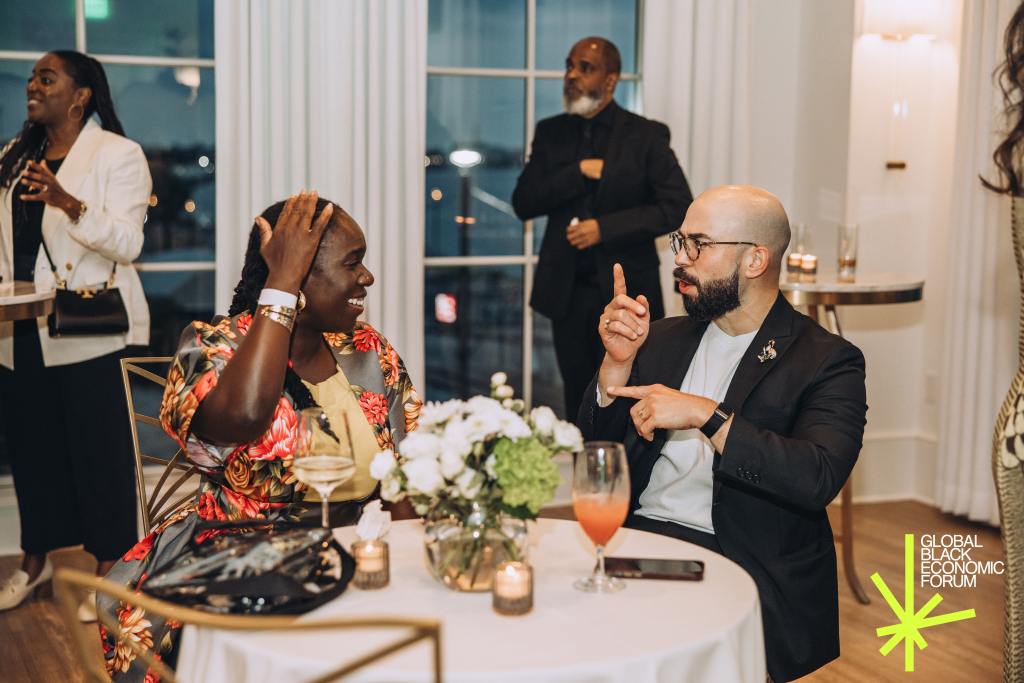 Attendees at the Inaugural Future of Health Convening Dinner at the Essence Global Black Economic Forum