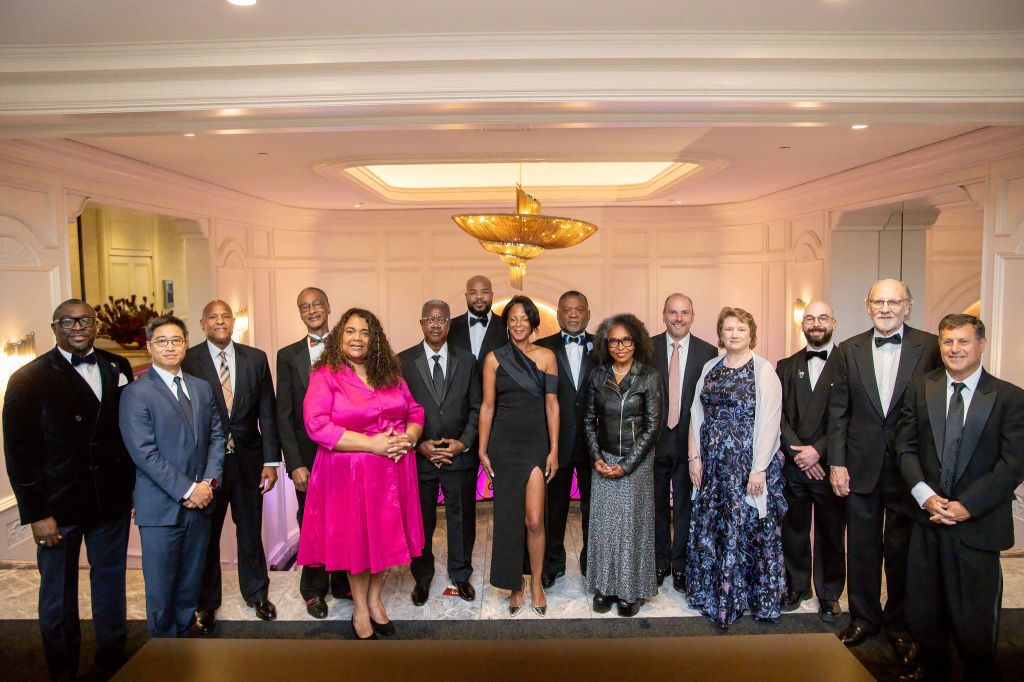 Group portrait of the National Medical Fellowships board at the 80th Anniversary